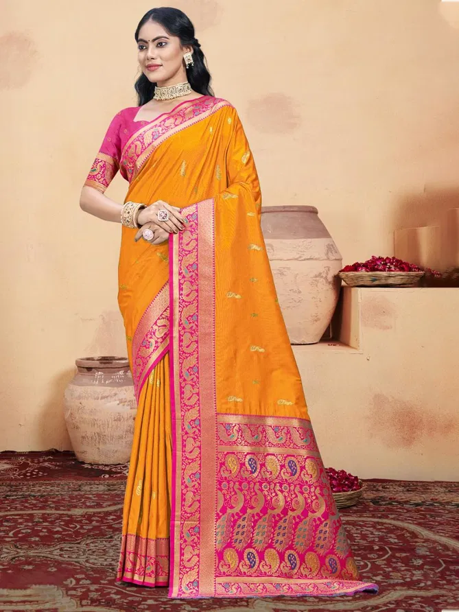 Gulprabha Silk By Bunawat Silk Wedding Wear Surat Saree Wholesale Market